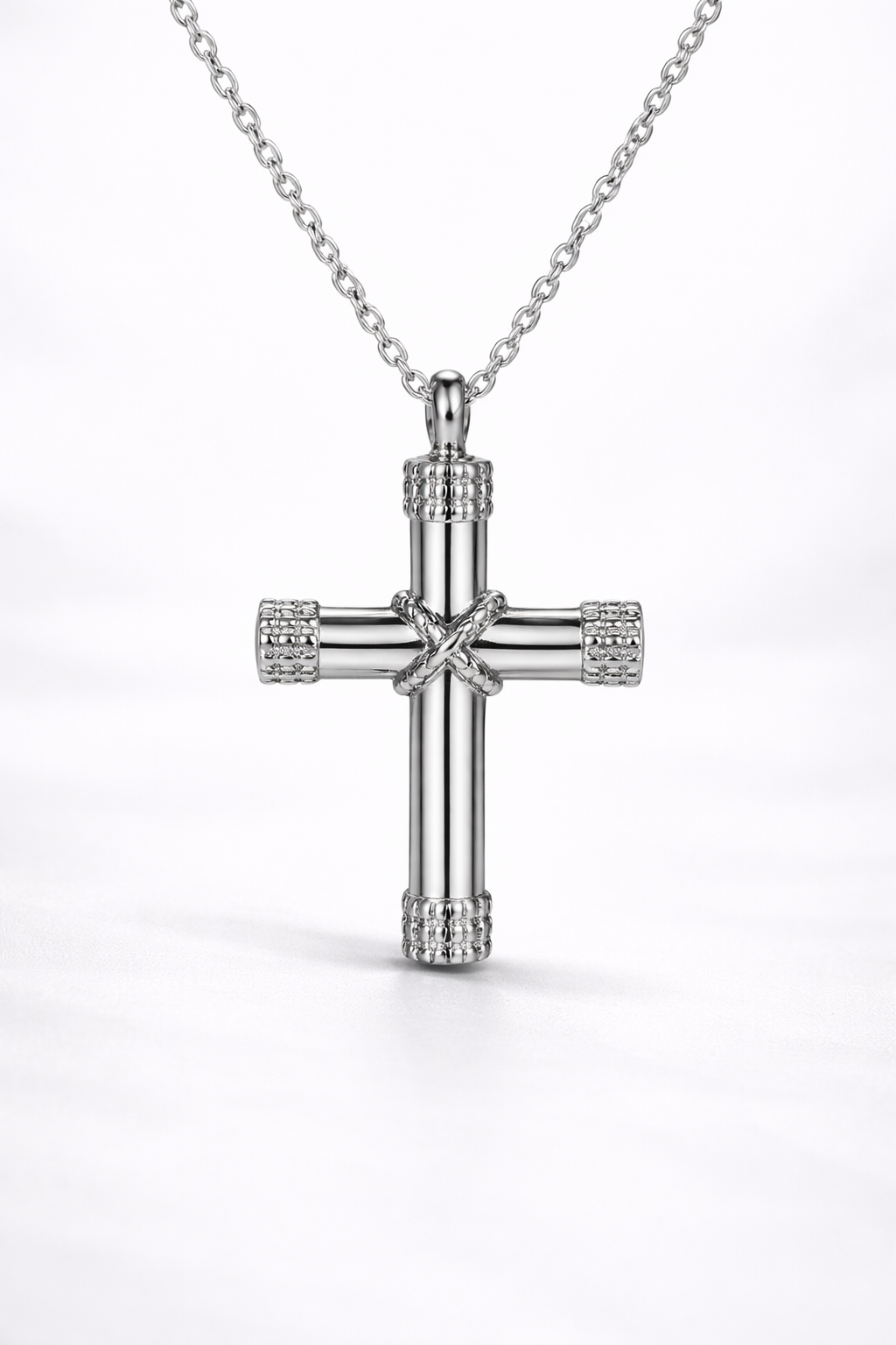 Cross Keepsake Vessel Necklace