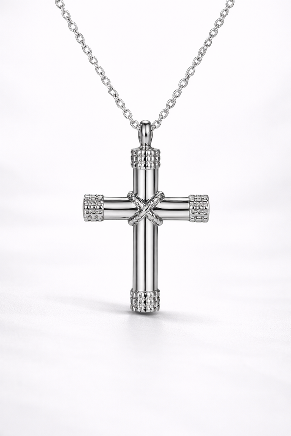 Cross Keepsake Vessel Necklace