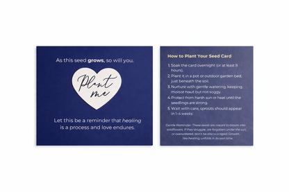 SentiKits plantable seed card that grows wildflowers, a living sympathy gift and meaningful tribute to a loved one's memory