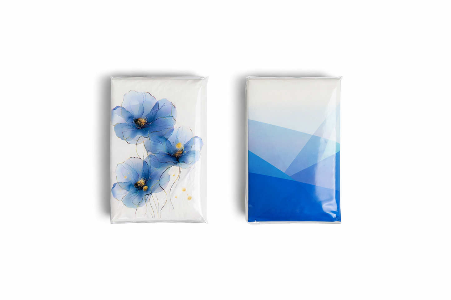 Soft tissue packet included in SentiKits grief kit, a thoughtful bereavement gift for comfort during loss