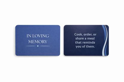 Grief reflection cards — SentiKits grief care package to guide reflection and memory of lost loved one